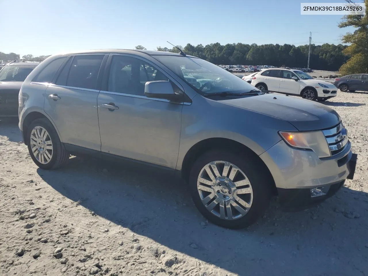 2008 Ford Edge Limited VIN: 2FMDK39C18BA25263 Lot: 75775024