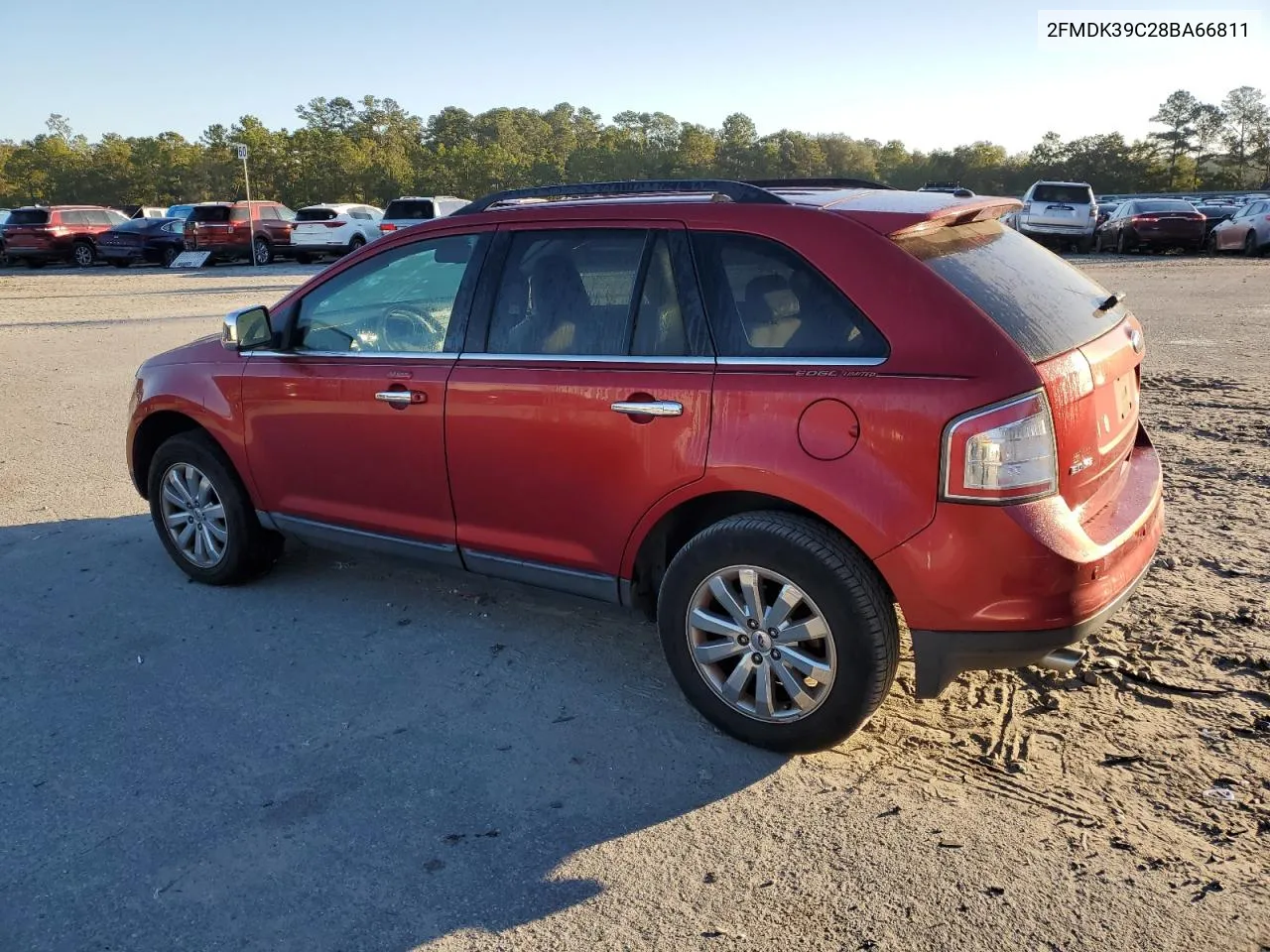 2008 Ford Edge Limited VIN: 2FMDK39C28BA66811 Lot: 76233284