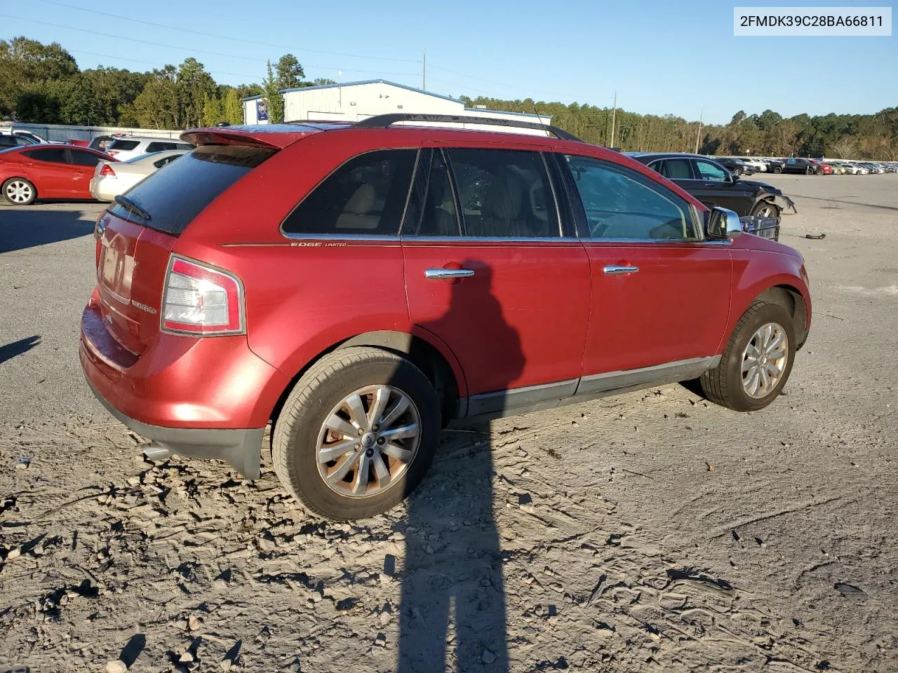 2008 Ford Edge Limited VIN: 2FMDK39C28BA66811 Lot: 76233284