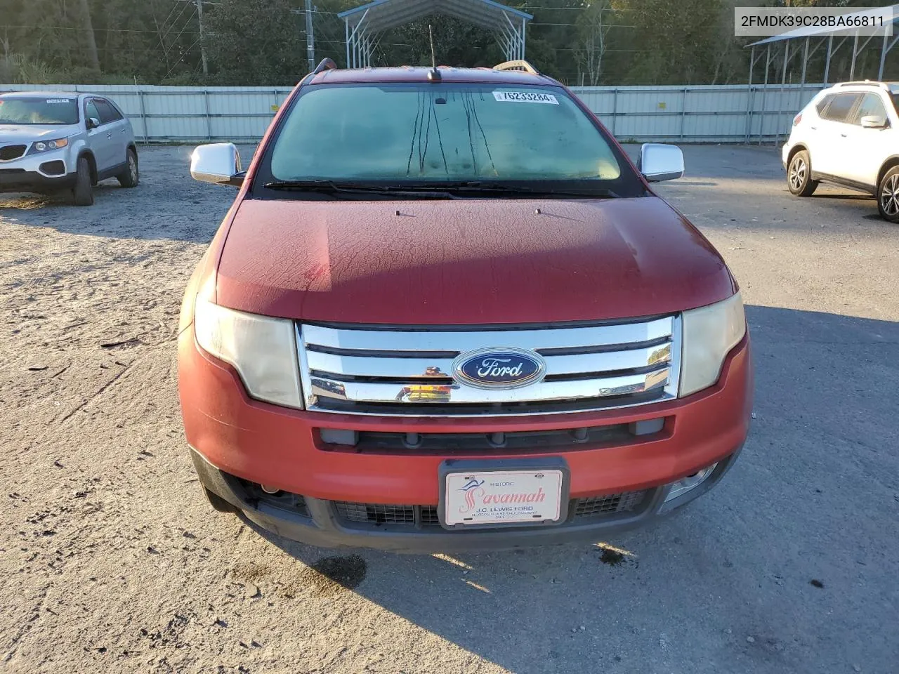 2008 Ford Edge Limited VIN: 2FMDK39C28BA66811 Lot: 76233284