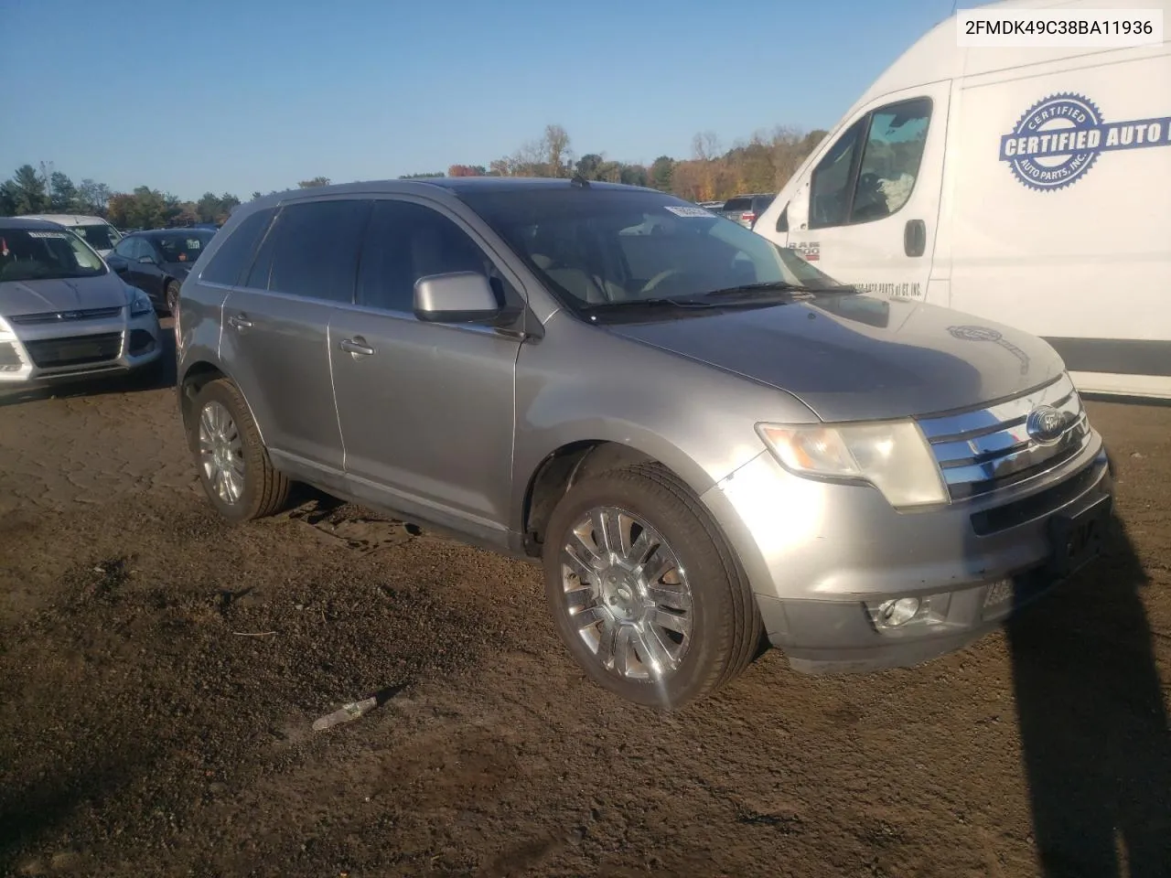 2008 Ford Edge Limited VIN: 2FMDK49C38BA11936 Lot: 76634324