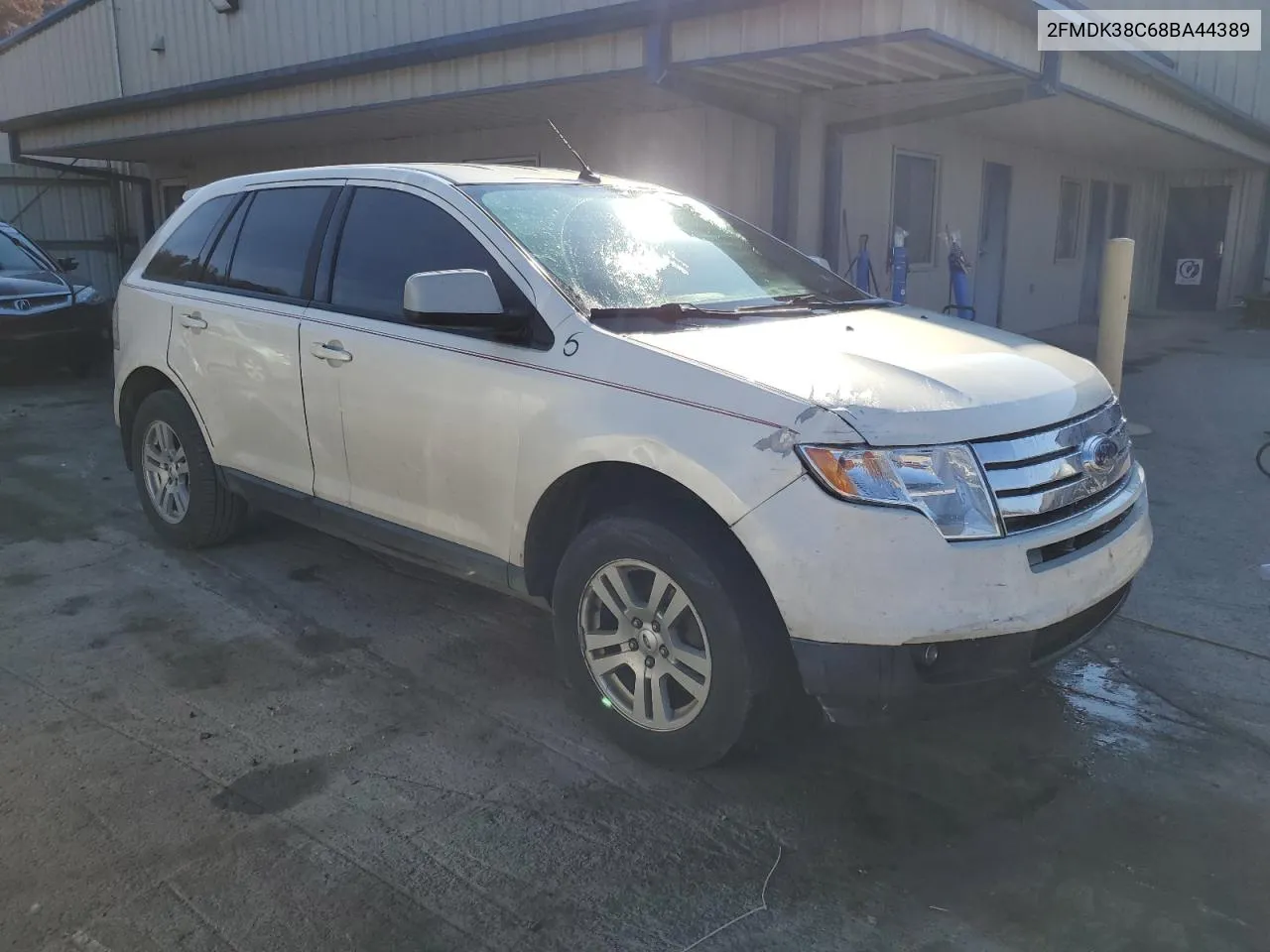 2008 Ford Edge Sel VIN: 2FMDK38C68BA44389 Lot: 77597644