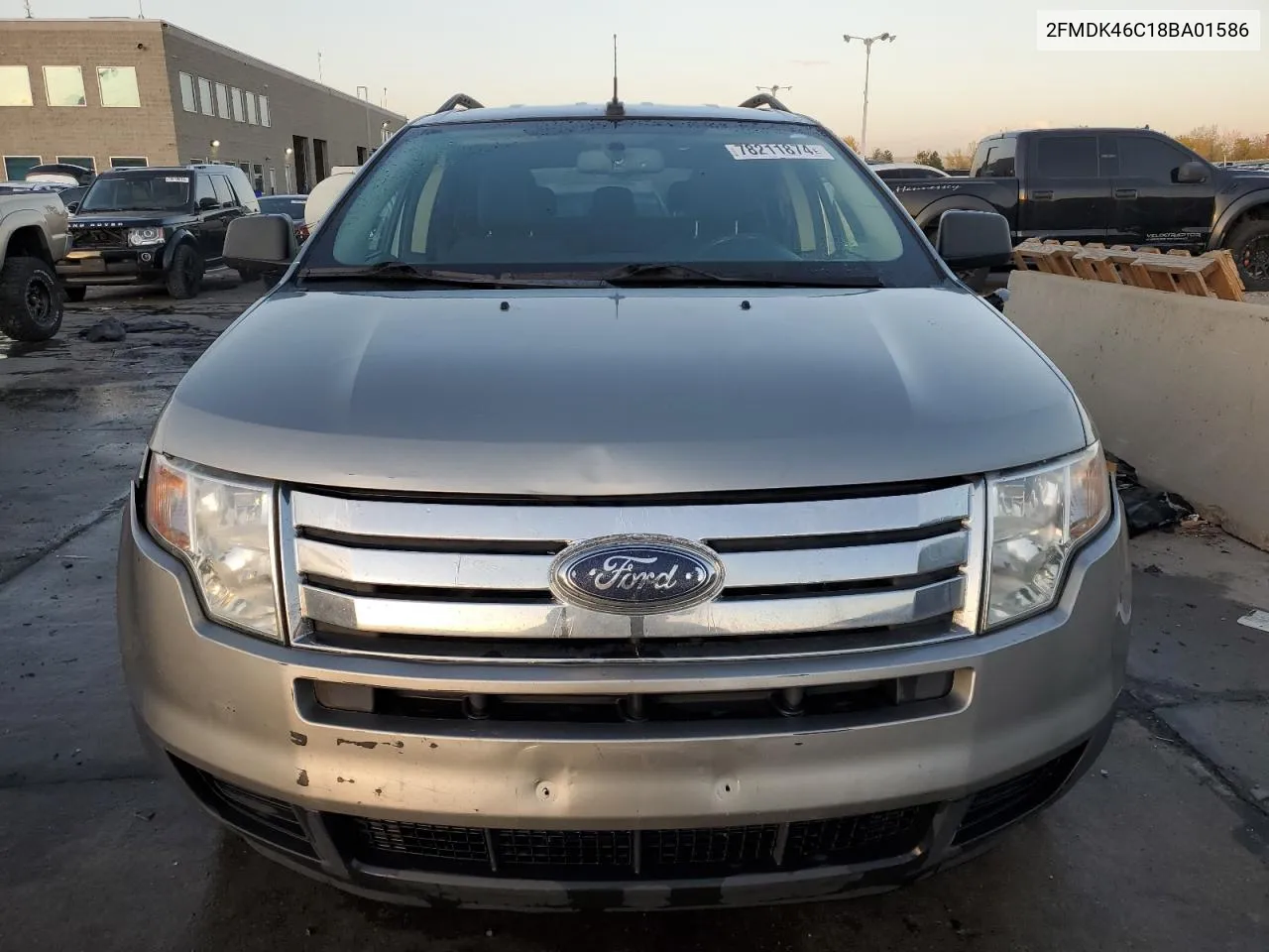 2008 Ford Edge Se VIN: 2FMDK46C18BA01586 Lot: 78211874