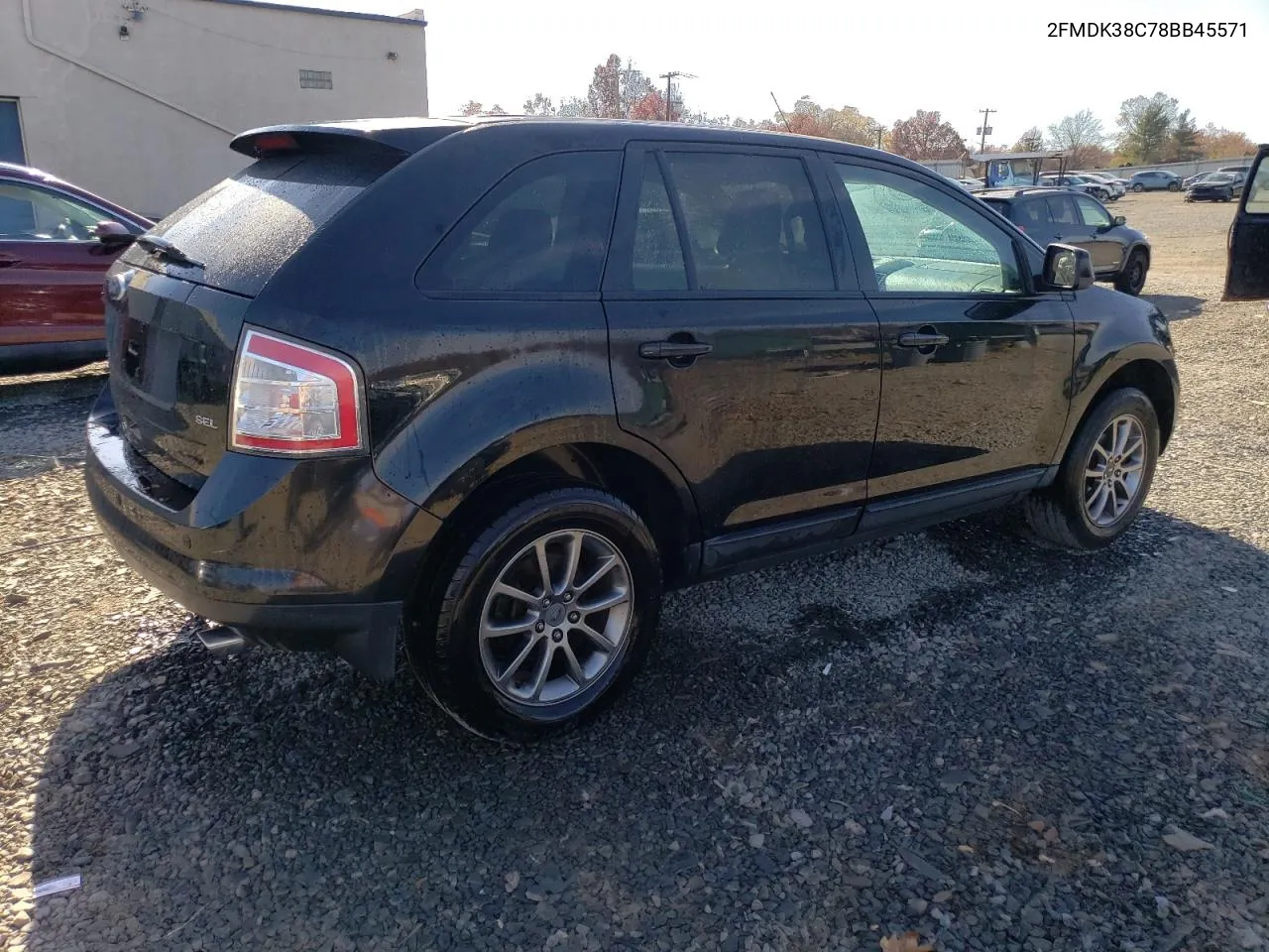 2008 Ford Edge Sel VIN: 2FMDK38C78BB45571 Lot: 78357284