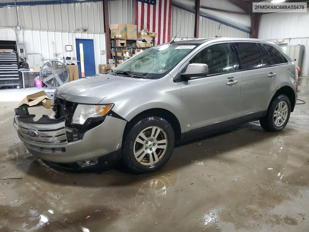 2FMDK48C88BA55478 2008 Ford Edge Sel