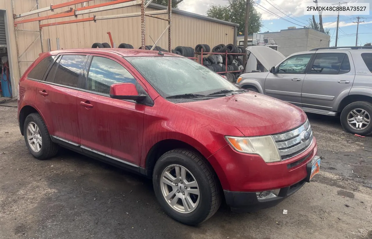 2008 Ford Edge Sel VIN: 2FMDK48C88BA73527 Lot: 78512474