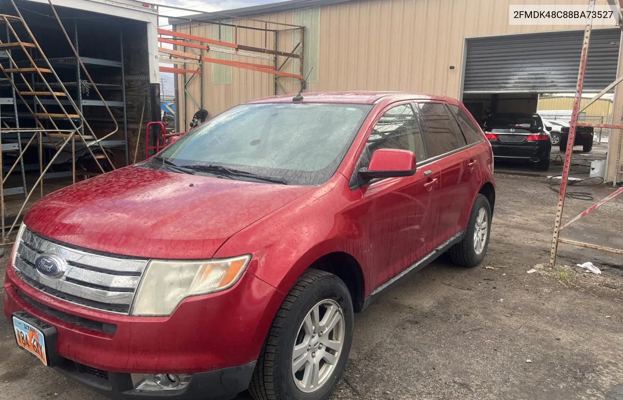 2008 Ford Edge Sel VIN: 2FMDK48C88BA73527 Lot: 78512474