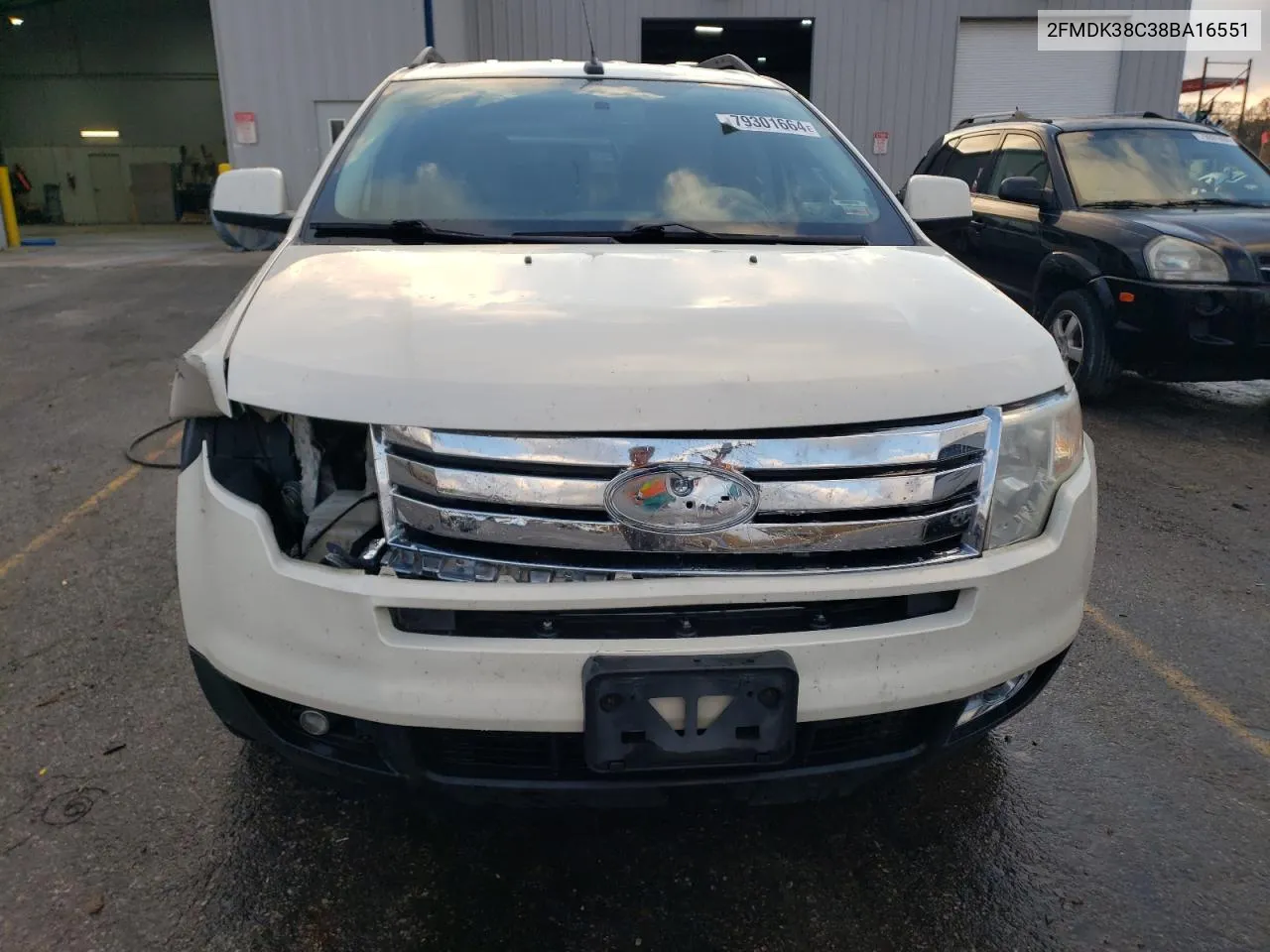 2008 Ford Edge Sel VIN: 2FMDK38C38BA16551 Lot: 79301664