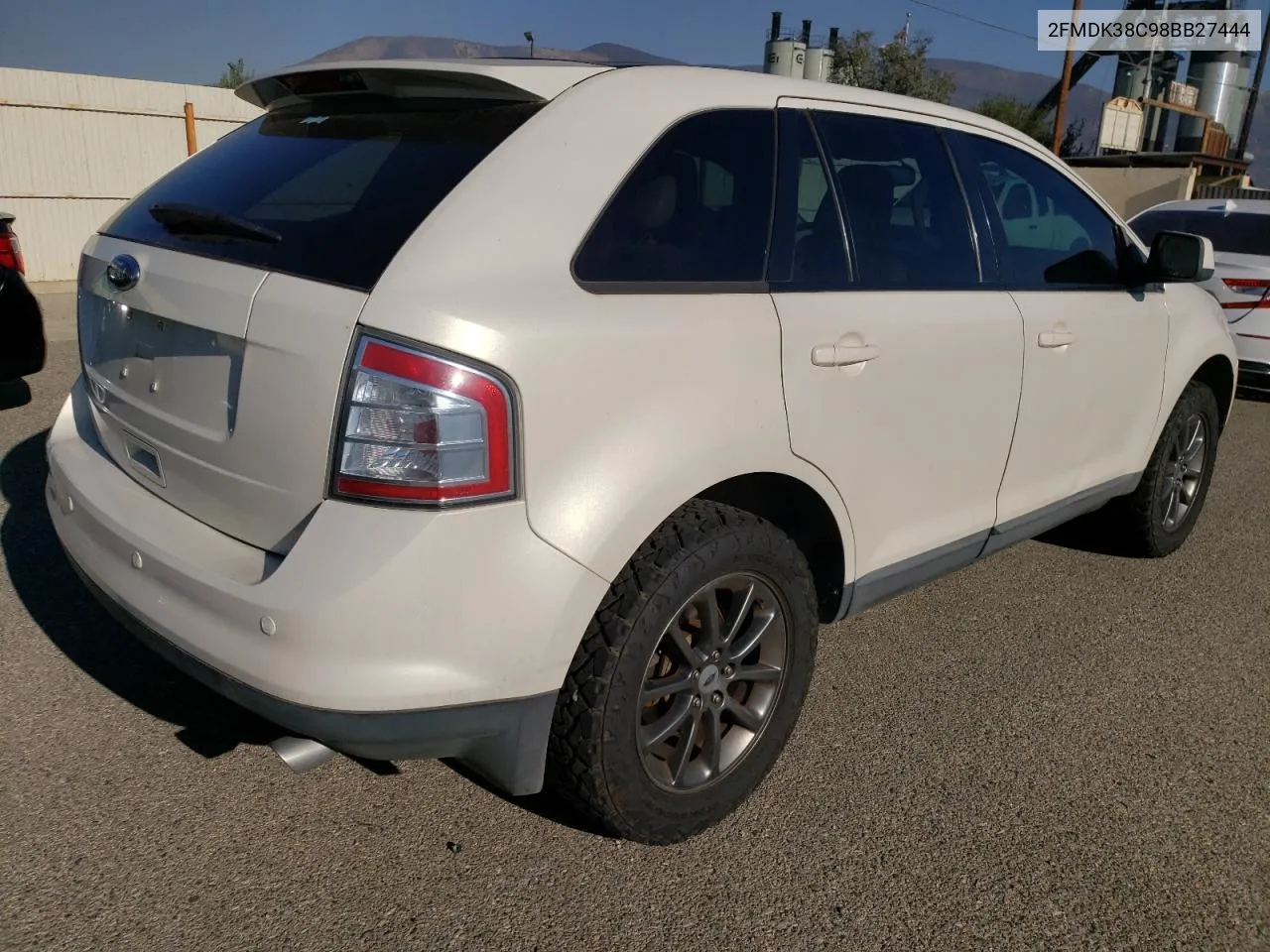 2008 Ford Edge Sel VIN: 2FMDK38C98BB27444 Lot: 80161674