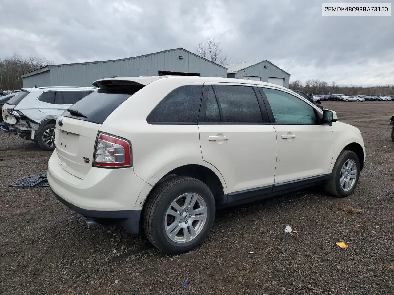 2008 Ford Edge Sel VIN: 2FMDK48C98BA73150 Lot: 80198674