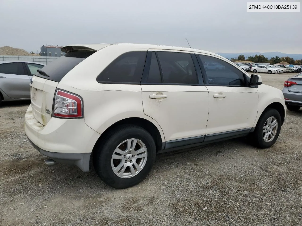 2008 Ford Edge Sel VIN: 2FMDK48C18BA25139 Lot: 80389904