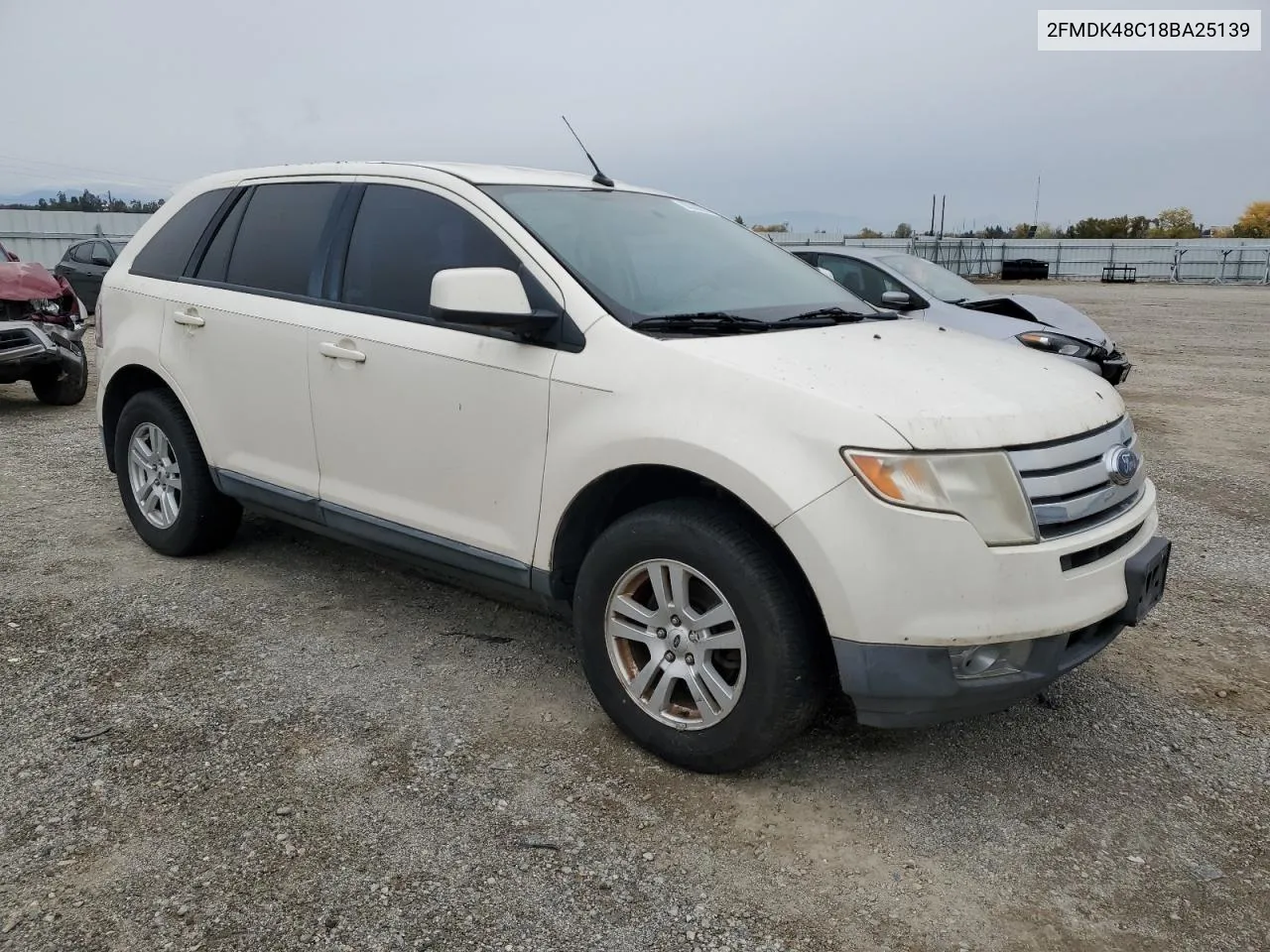 2008 Ford Edge Sel VIN: 2FMDK48C18BA25139 Lot: 80389904