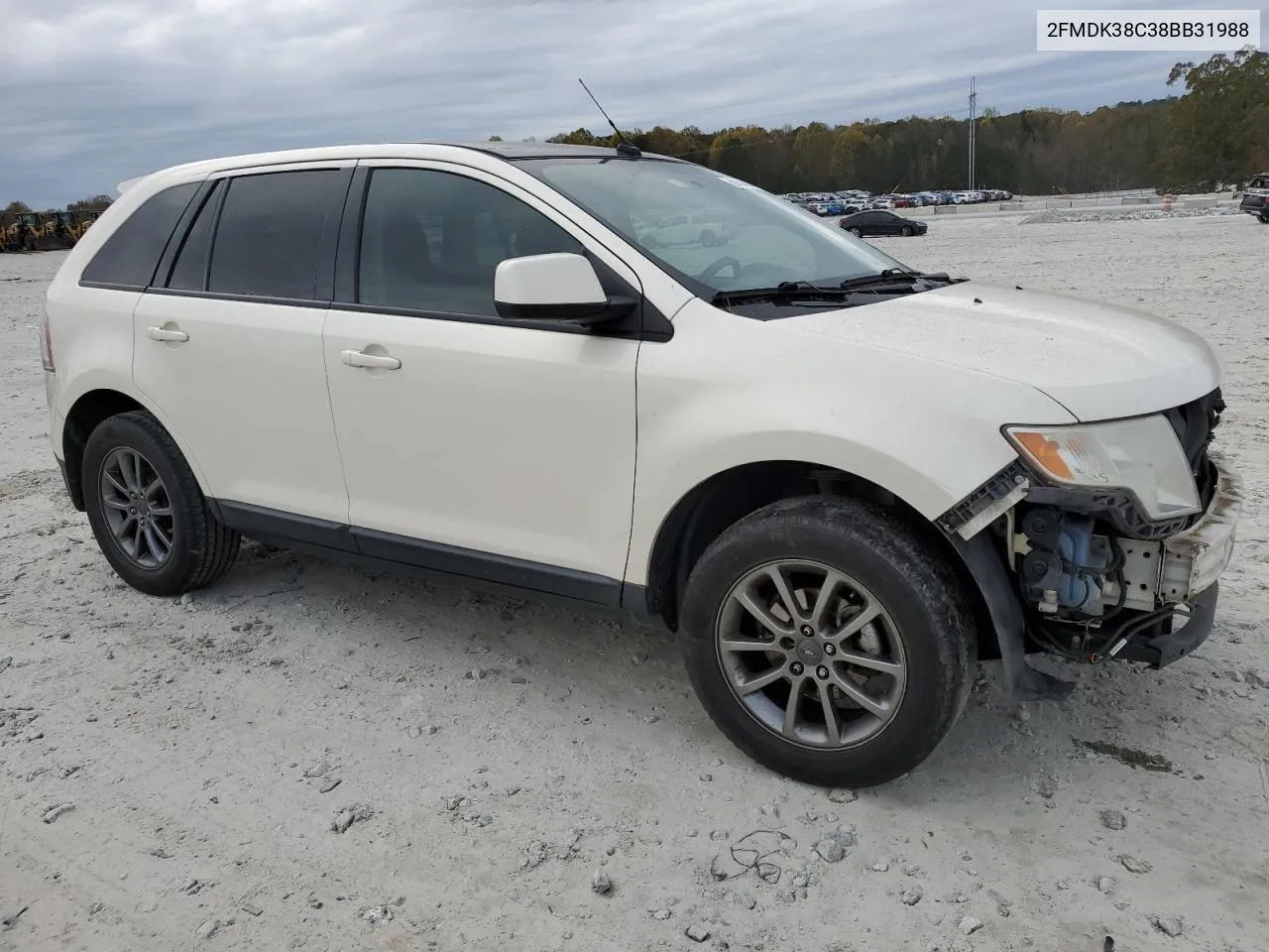 2008 Ford Edge Sel VIN: 2FMDK38C38BB31988 Lot: 80434434