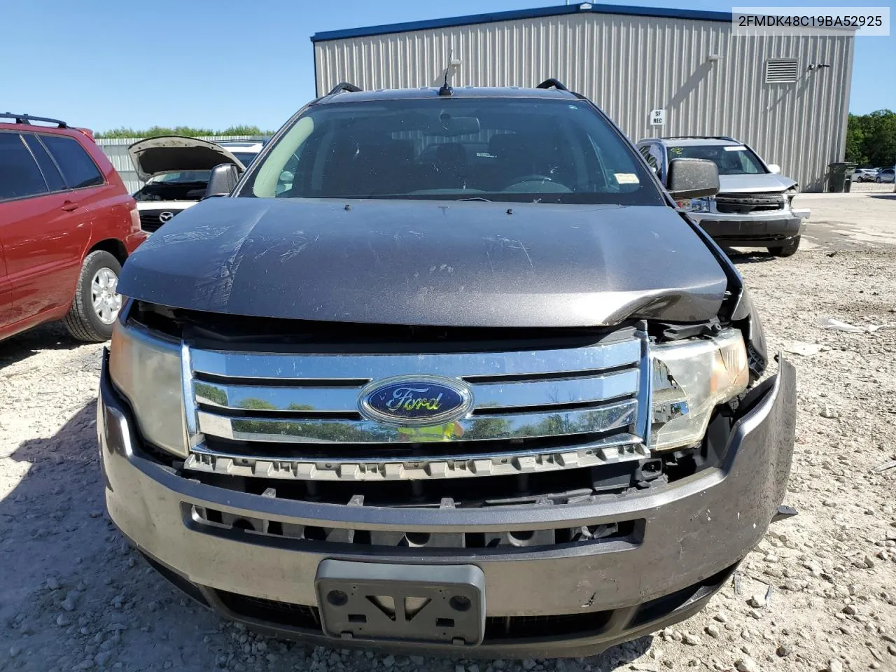 2009 Ford Edge Sel VIN: 2FMDK48C19BA52925 Lot: 56443344