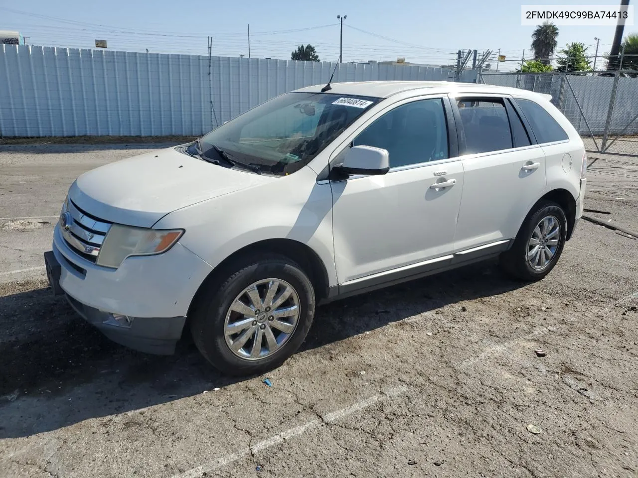 2009 Ford Edge Limited VIN: 2FMDK49C99BA74413 Lot: 66040814