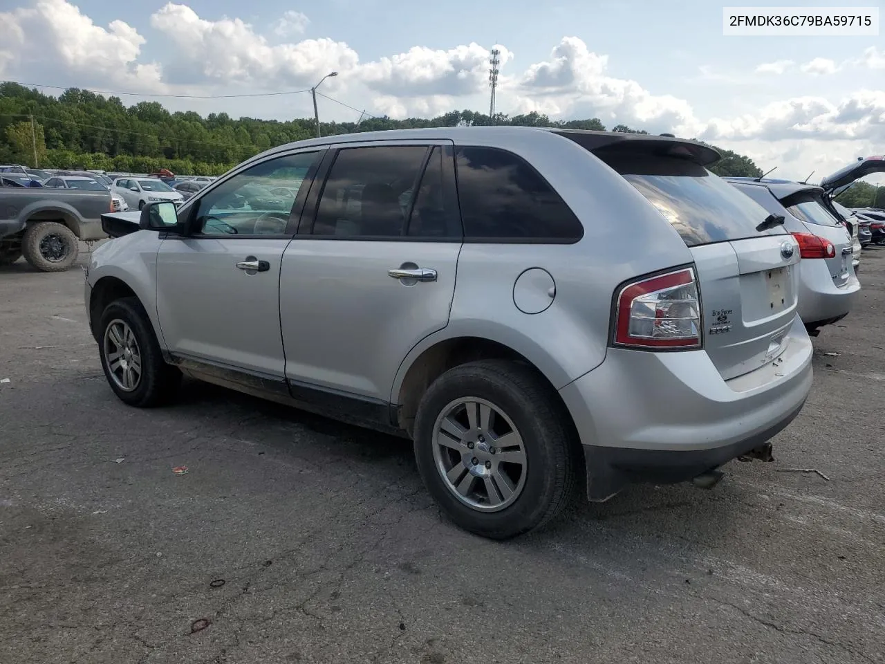 2009 Ford Edge Se VIN: 2FMDK36C79BA59715 Lot: 66893134