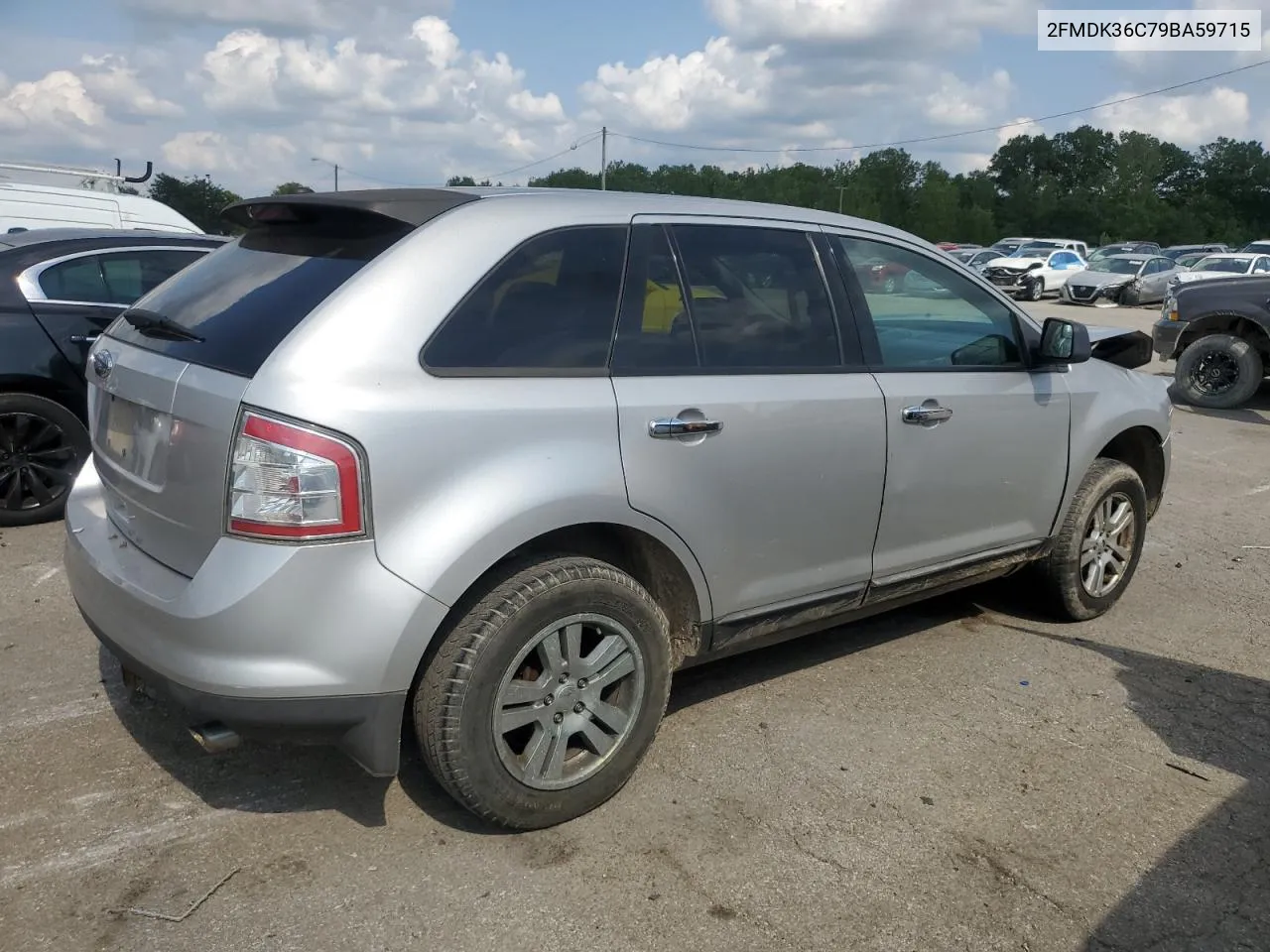 2009 Ford Edge Se VIN: 2FMDK36C79BA59715 Lot: 66893134