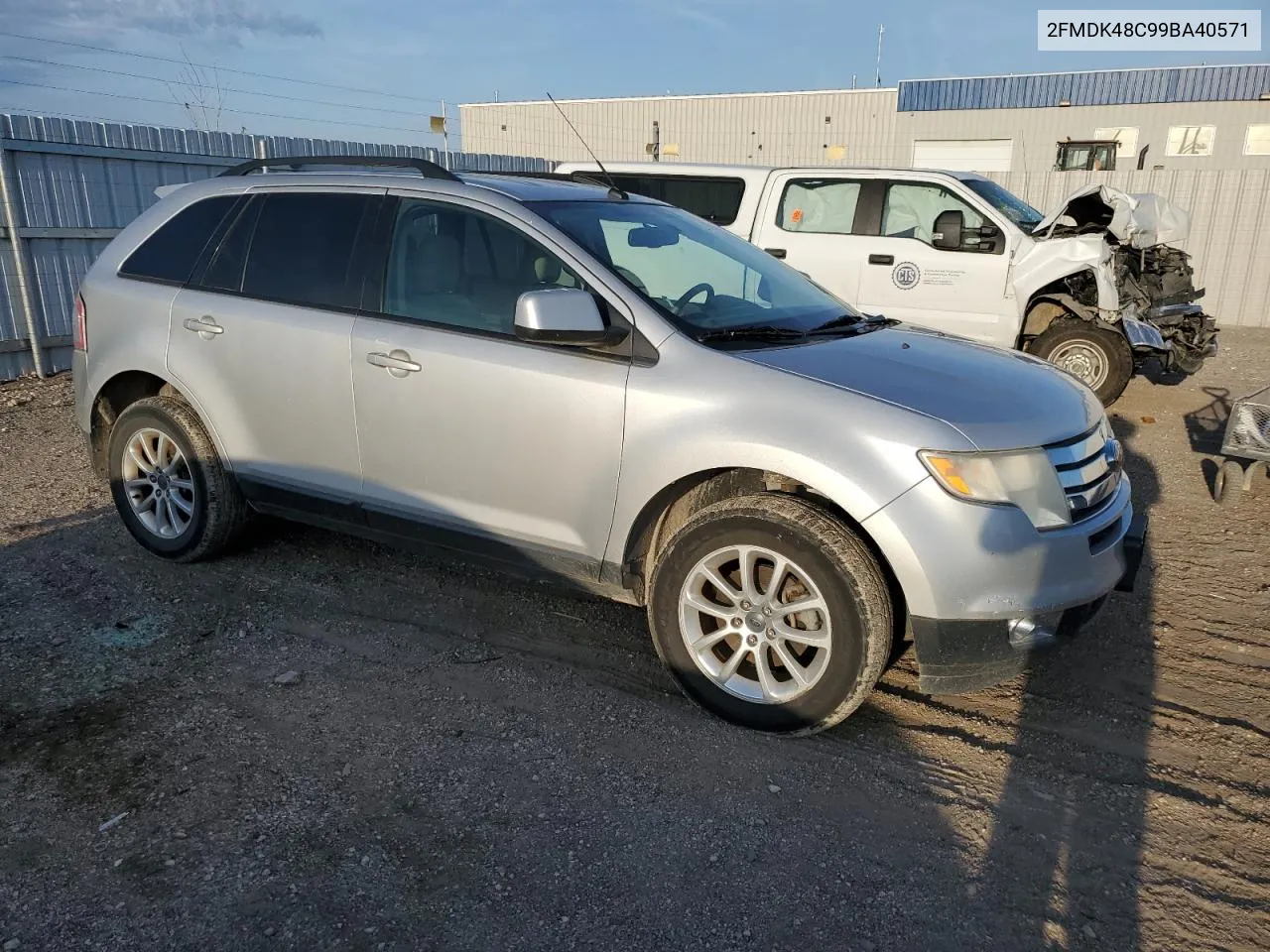 2009 Ford Edge Sel VIN: 2FMDK48C99BA40571 Lot: 69294034