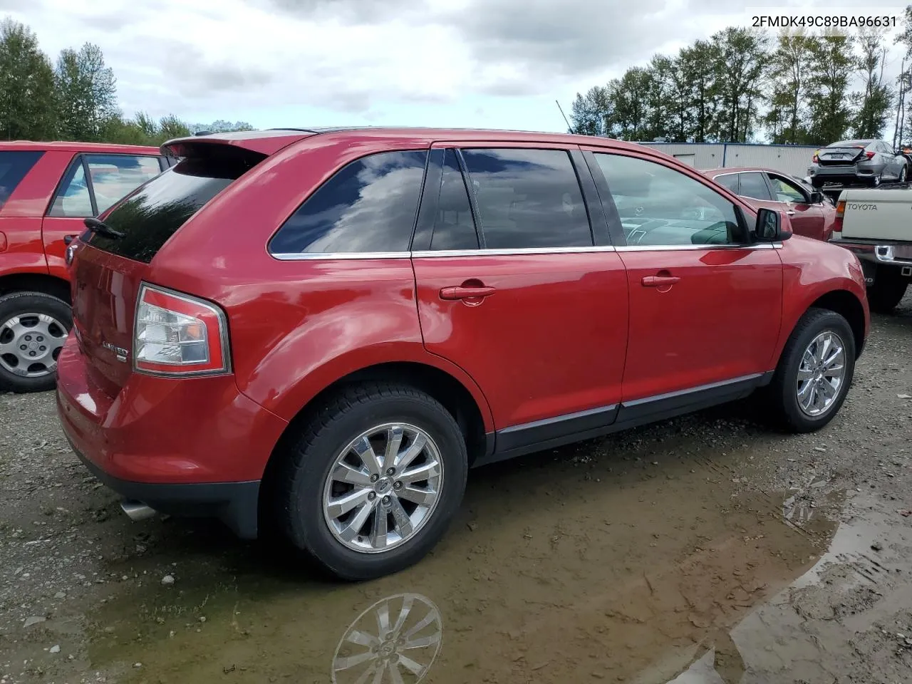 2FMDK49C89BA96631 2009 Ford Edge Limited