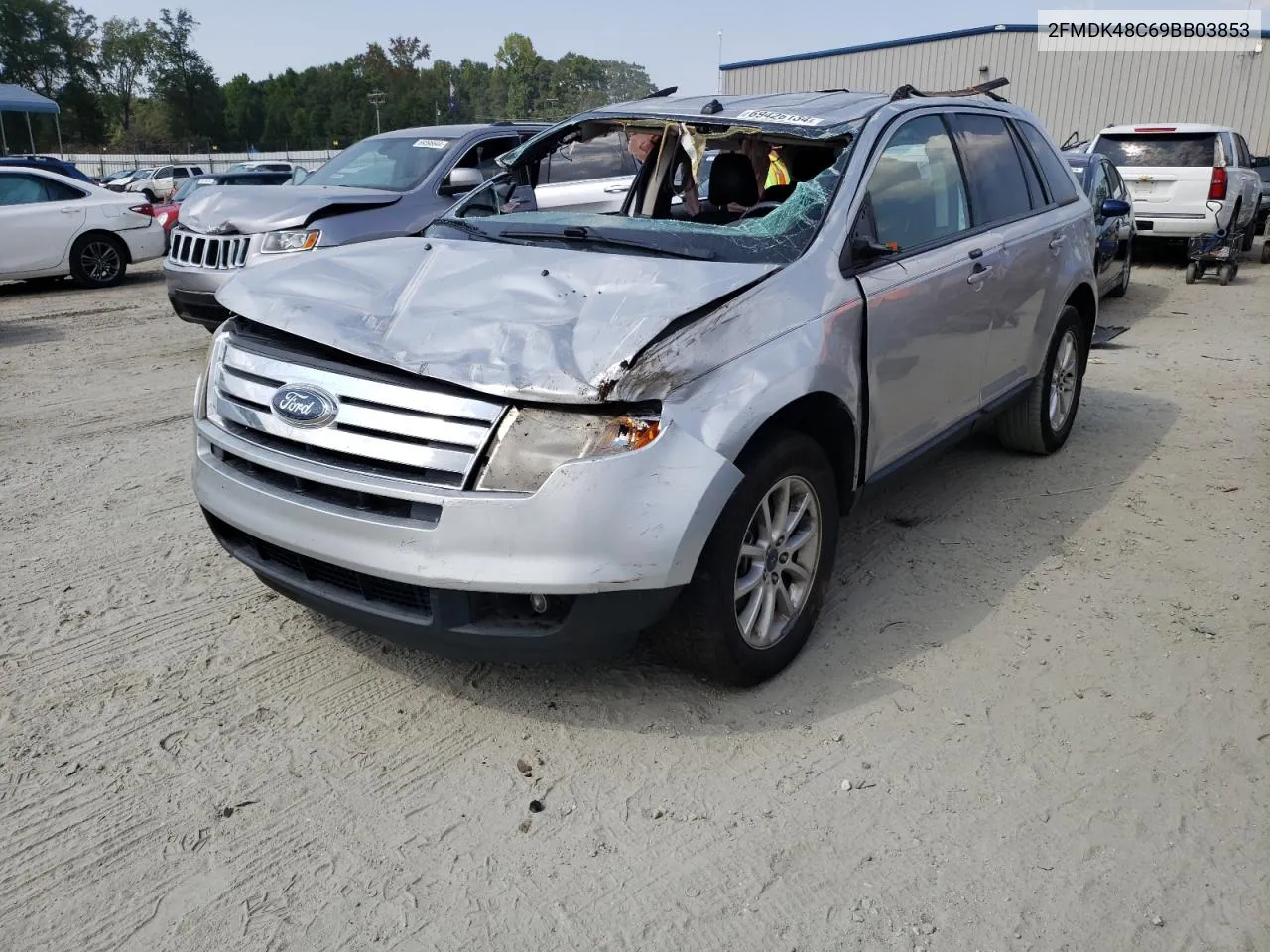 2009 Ford Edge Sel VIN: 2FMDK48C69BB03853 Lot: 69426134