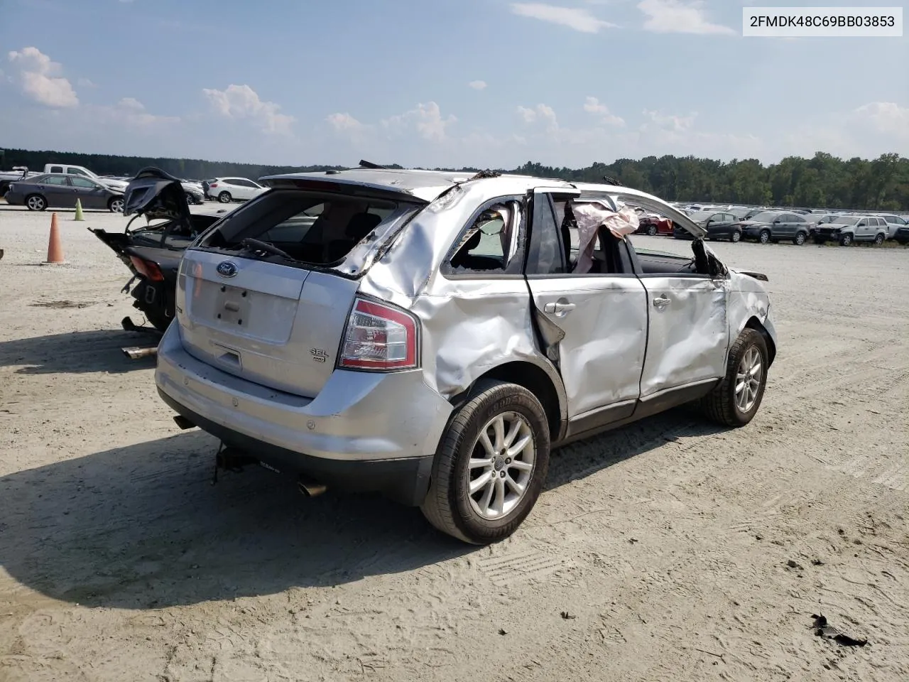 2009 Ford Edge Sel VIN: 2FMDK48C69BB03853 Lot: 69426134