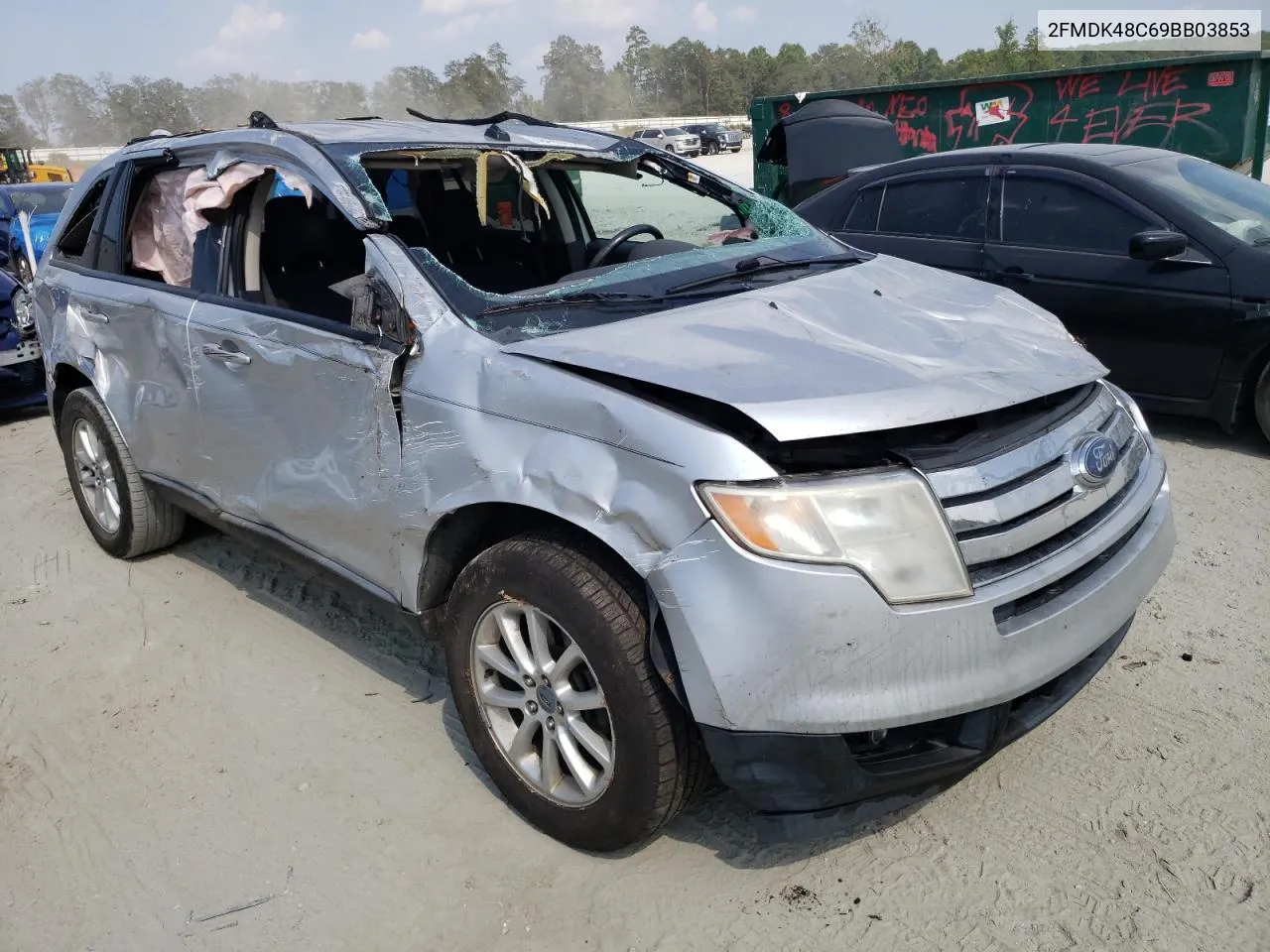 2009 Ford Edge Sel VIN: 2FMDK48C69BB03853 Lot: 69426134