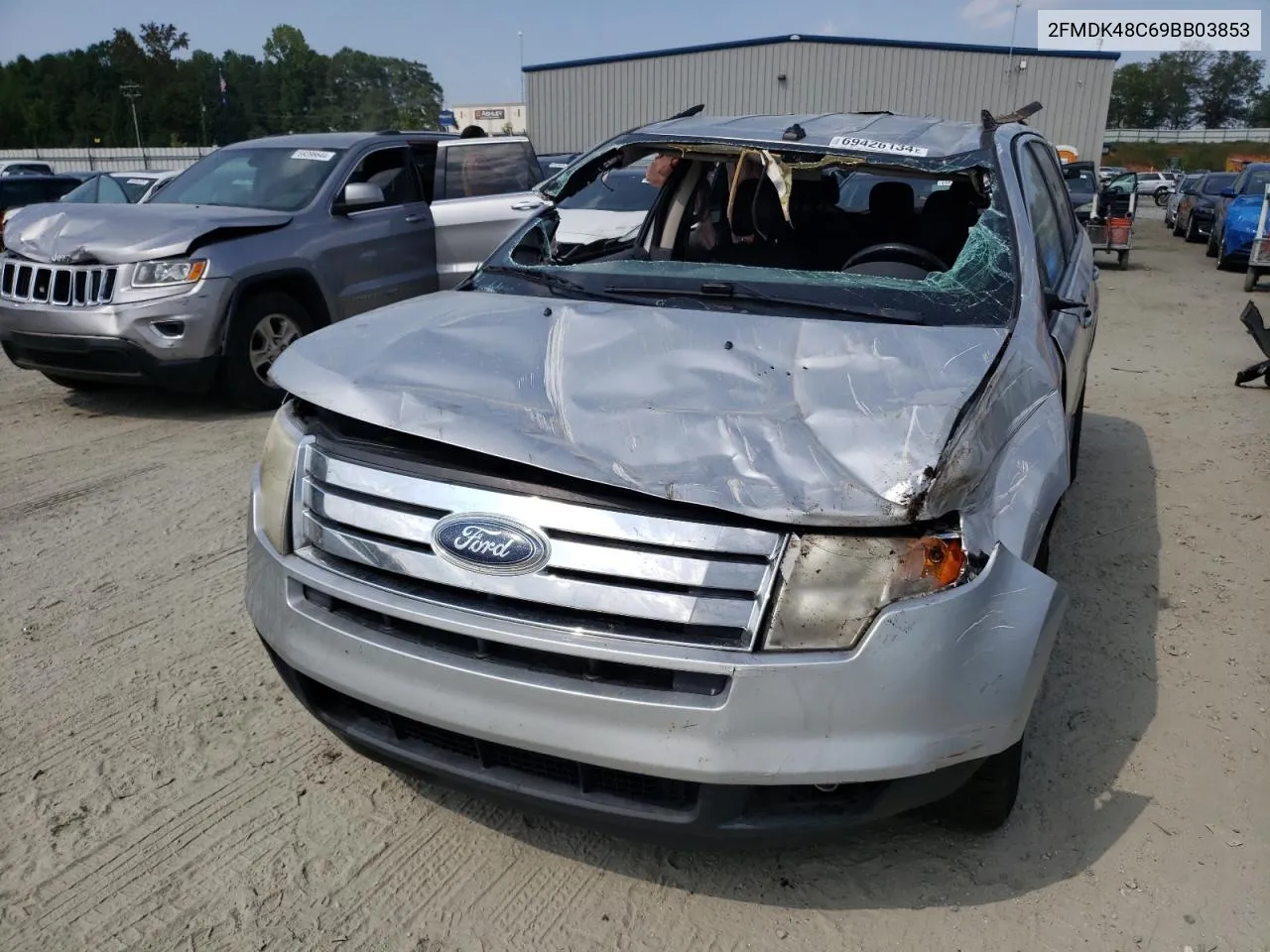 2009 Ford Edge Sel VIN: 2FMDK48C69BB03853 Lot: 69426134