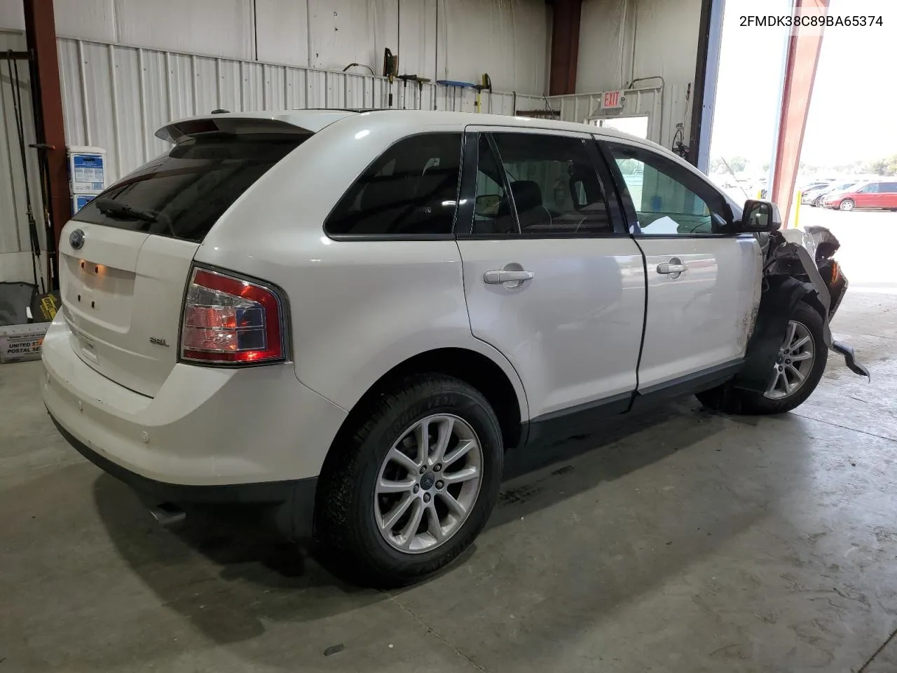 2009 Ford Edge Sel VIN: 2FMDK38C89BA65374 Lot: 69697354