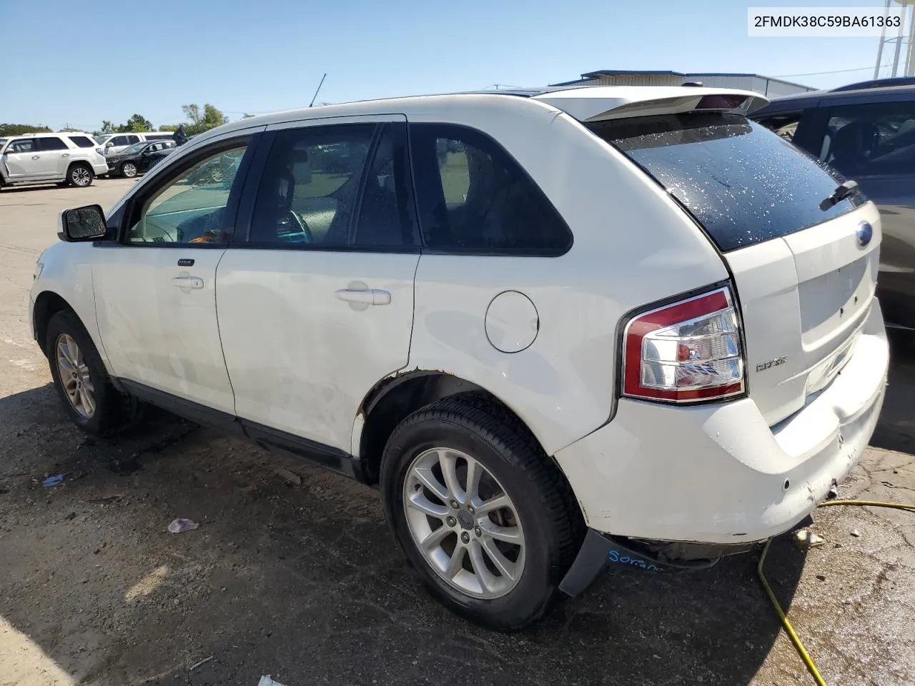 2009 Ford Edge Sel VIN: 2FMDK38C59BA61363 Lot: 69766554