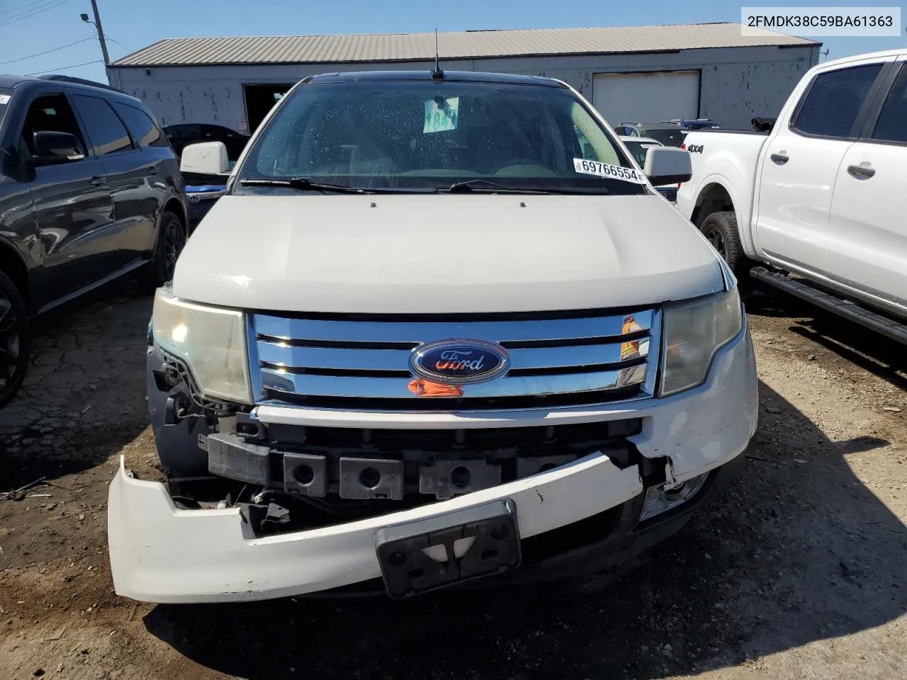 2009 Ford Edge Sel VIN: 2FMDK38C59BA61363 Lot: 69766554