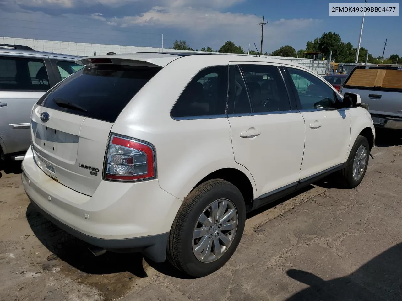 2009 Ford Edge Limited VIN: 2FMDK49C09BB04477 Lot: 70839024