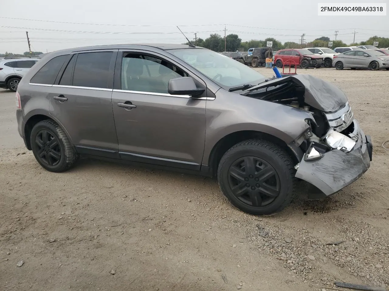 2009 Ford Edge Limited VIN: 2FMDK49C49BA63318 Lot: 71054204