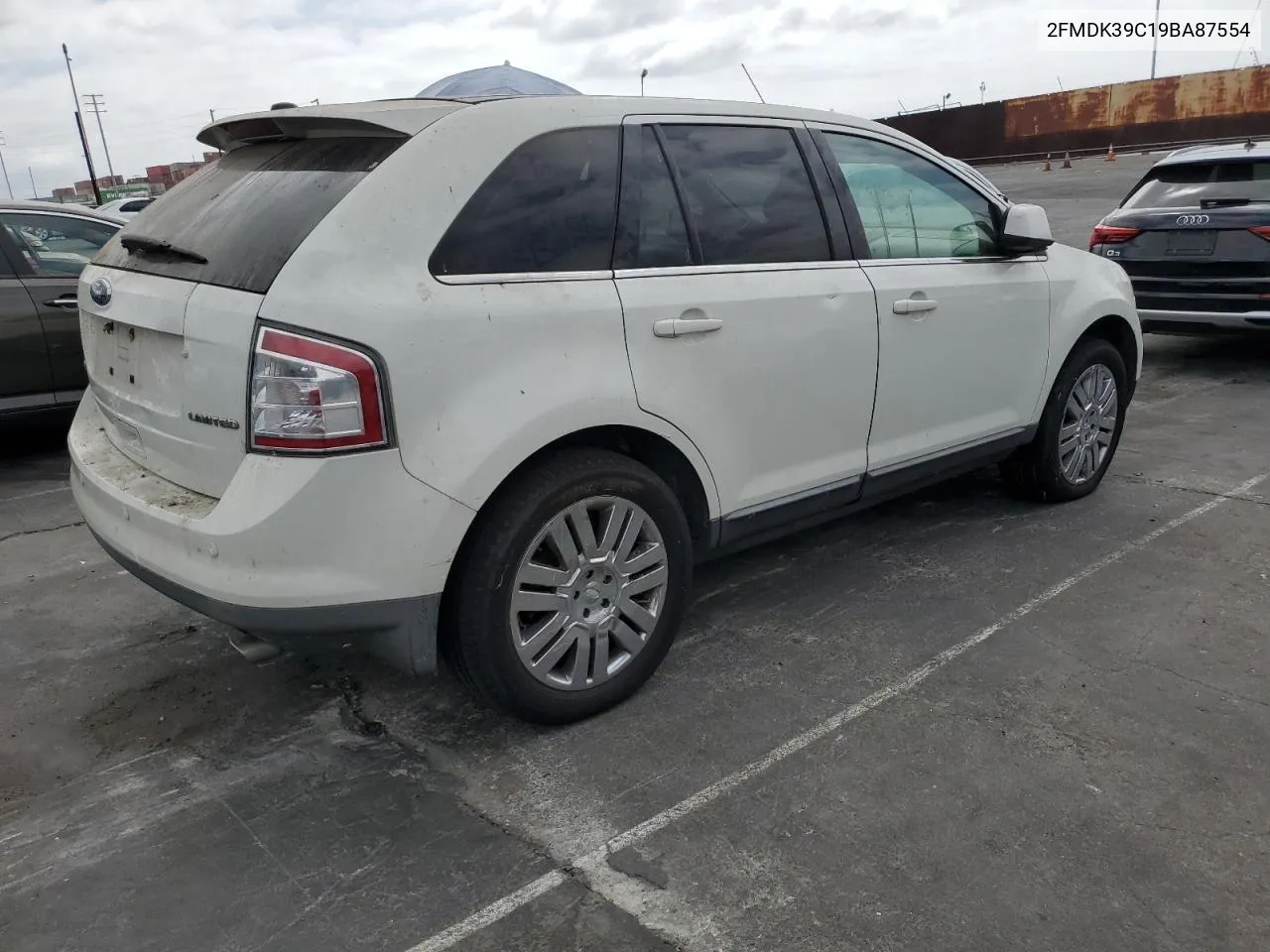 2FMDK39C19BA87554 2009 Ford Edge Limited