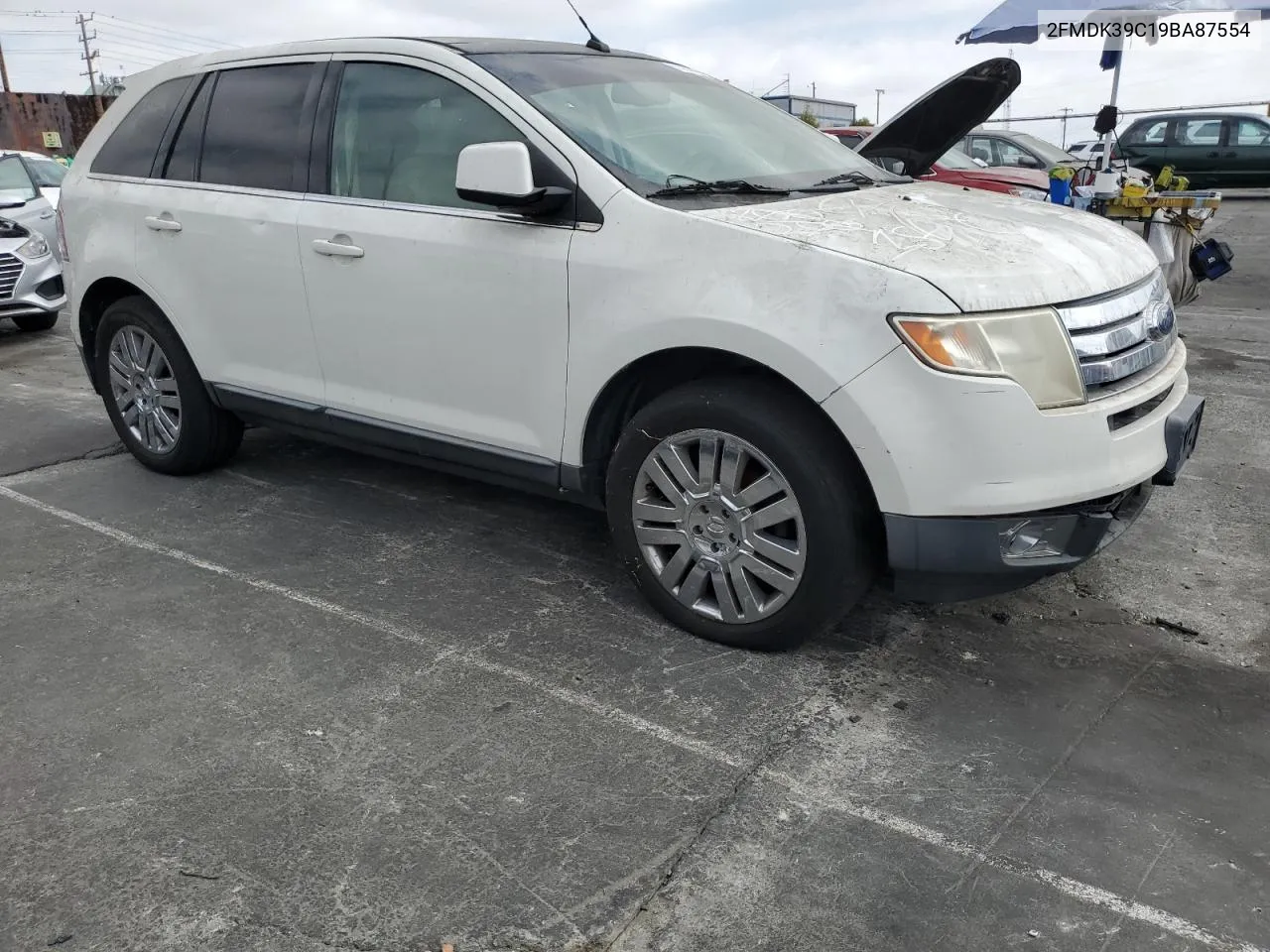 2009 Ford Edge Limited VIN: 2FMDK39C19BA87554 Lot: 71212784