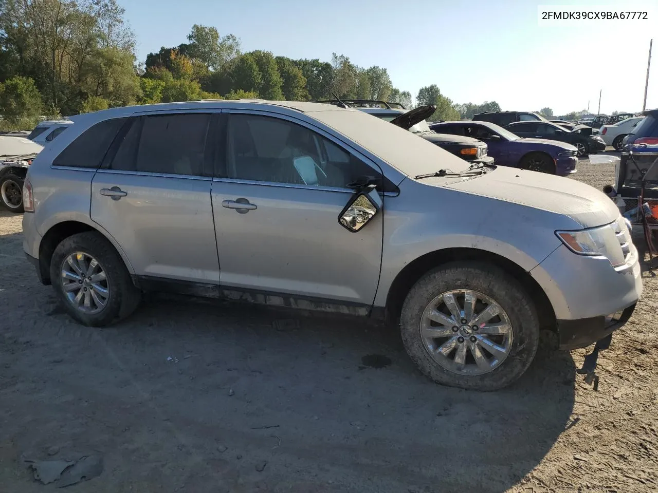 2009 Ford Edge Limited VIN: 2FMDK39CX9BA67772 Lot: 71260334