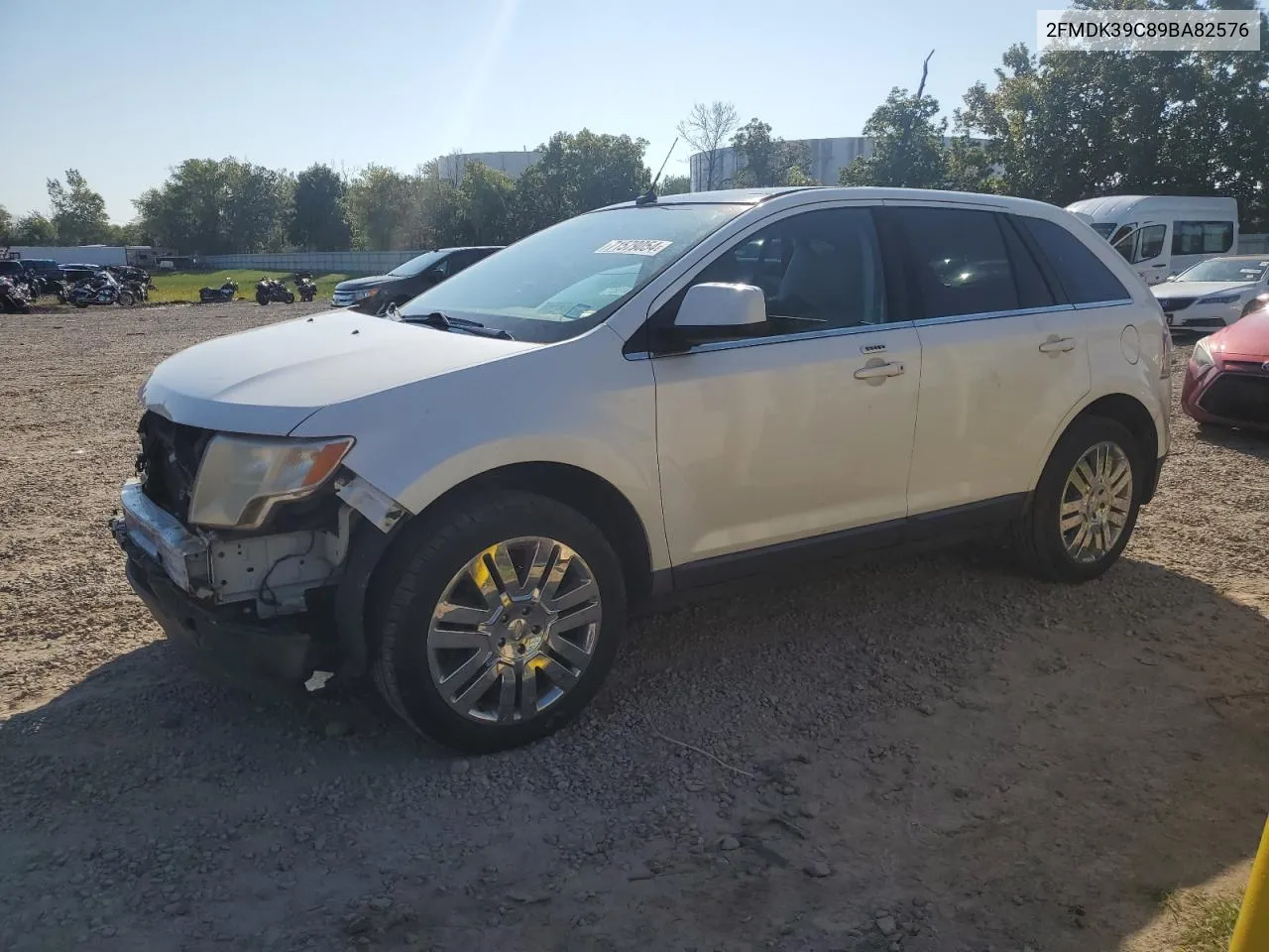 2009 Ford Edge Limited VIN: 2FMDK39C89BA82576 Lot: 71579054