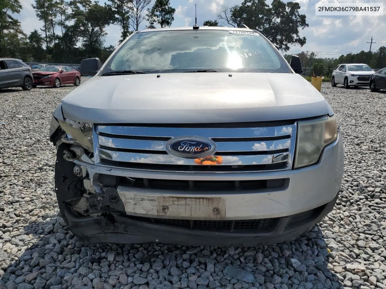 2009 Ford Edge Se VIN: 2FMDK36C79BA41537 Lot: 72760144