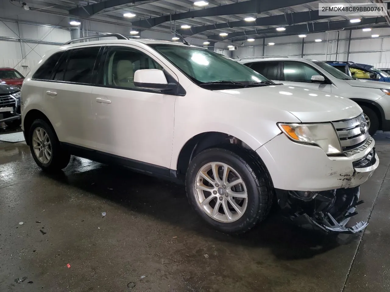 2009 Ford Edge Sel VIN: 2FMDK48C89BB00761 Lot: 72929764