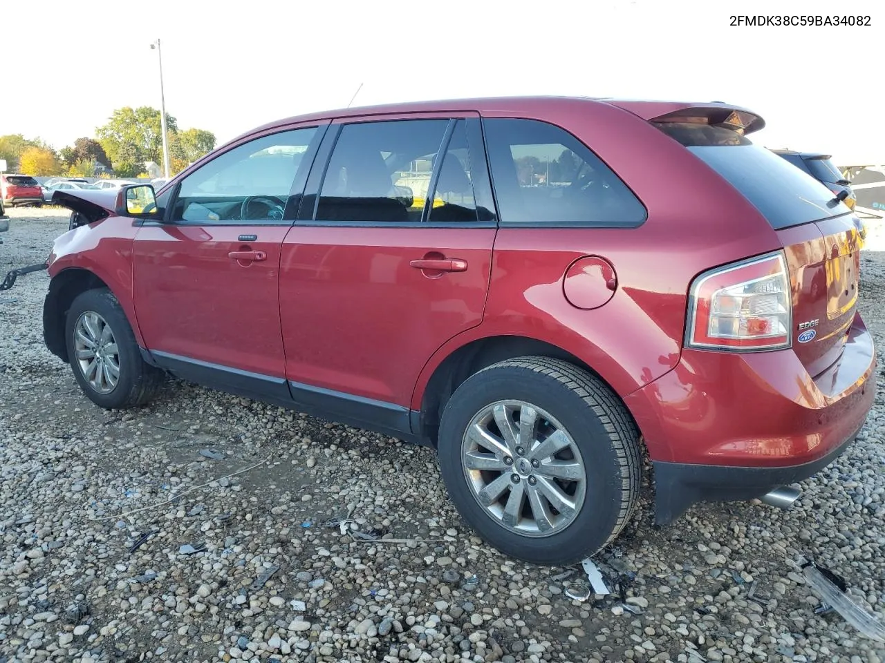 2009 Ford Edge Sel VIN: 2FMDK38C59BA34082 Lot: 76424144