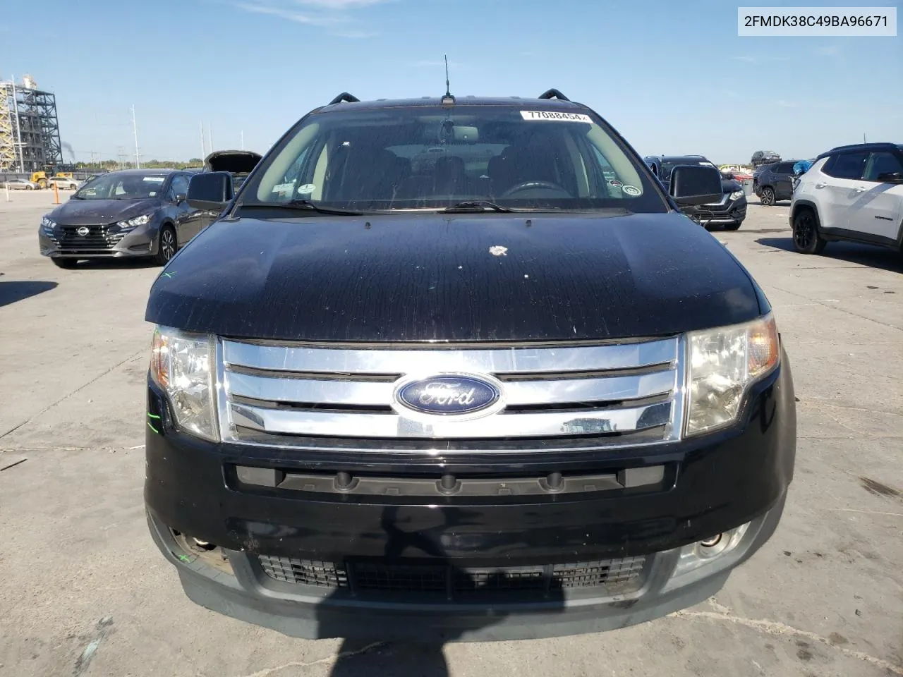 2009 Ford Edge Sel VIN: 2FMDK38C49BA96671 Lot: 77088454