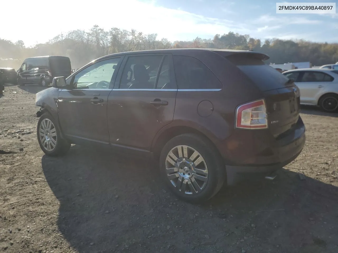 2009 Ford Edge Limited VIN: 2FMDK49C89BA40897 Lot: 77173884