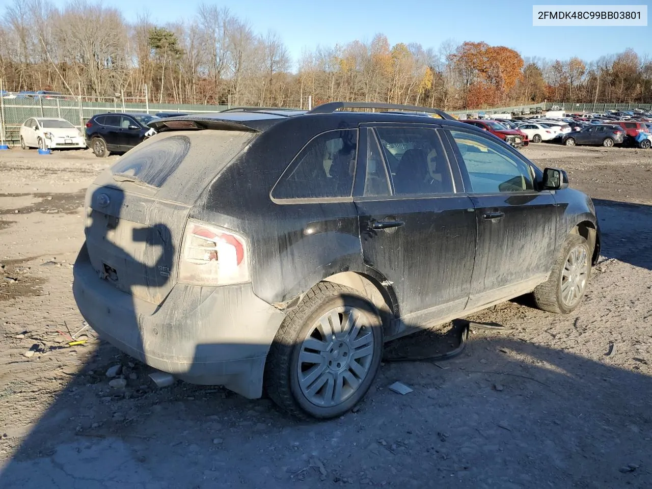 2009 Ford Edge Sel VIN: 2FMDK48C99BB03801 Lot: 78634464