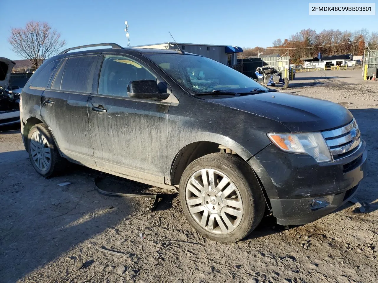 2009 Ford Edge Sel VIN: 2FMDK48C99BB03801 Lot: 78634464