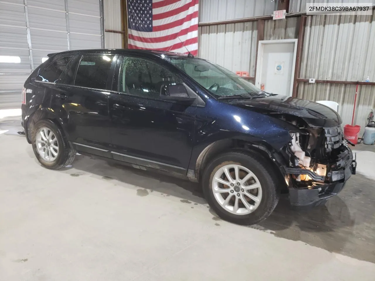 2009 Ford Edge Sel VIN: 2FMDK38C39BA67937 Lot: 78927264