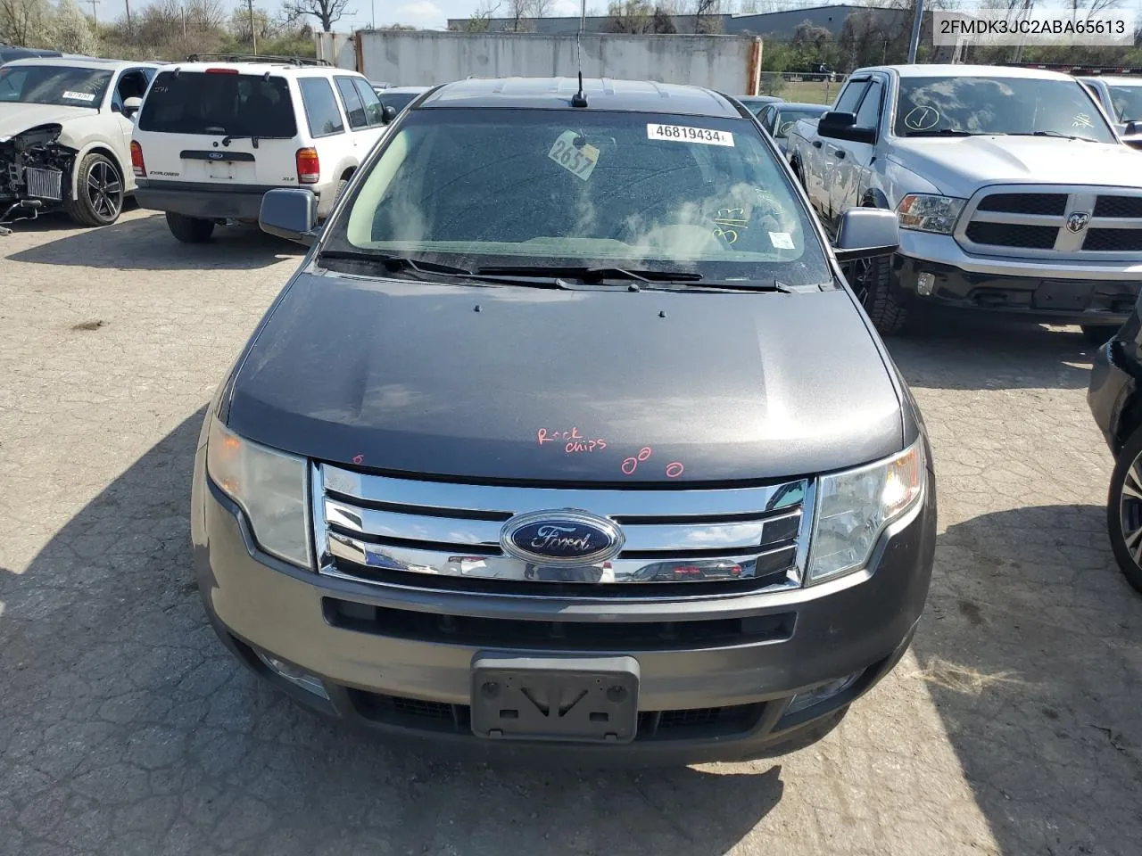 2010 Ford Edge Sel VIN: 2FMDK3JC2ABA65613 Lot: 46819434