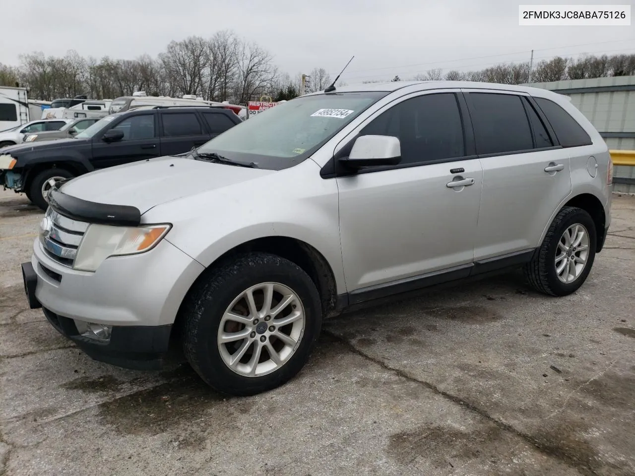 2010 Ford Edge Sel VIN: 2FMDK3JC8ABA75126 Lot: 49952154