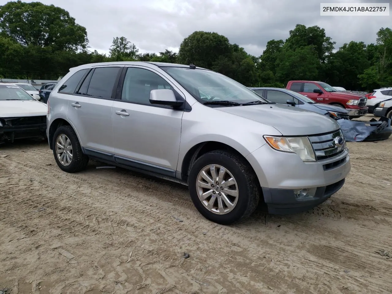 2010 Ford Edge Sel VIN: 2FMDK4JC1ABA22757 Lot: 55464614