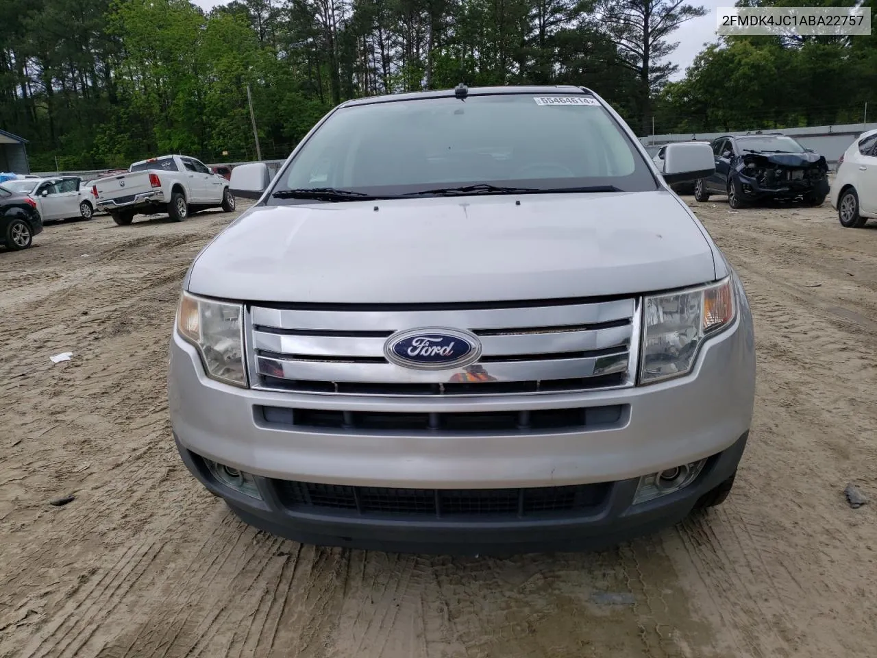 2010 Ford Edge Sel VIN: 2FMDK4JC1ABA22757 Lot: 55464614