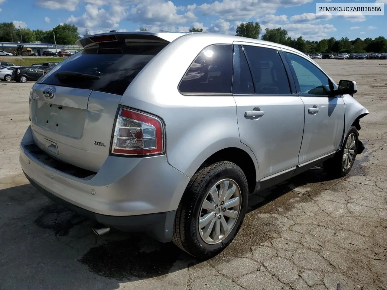 2010 Ford Edge Sel VIN: 2FMDK3JC7ABB38586 Lot: 56266754