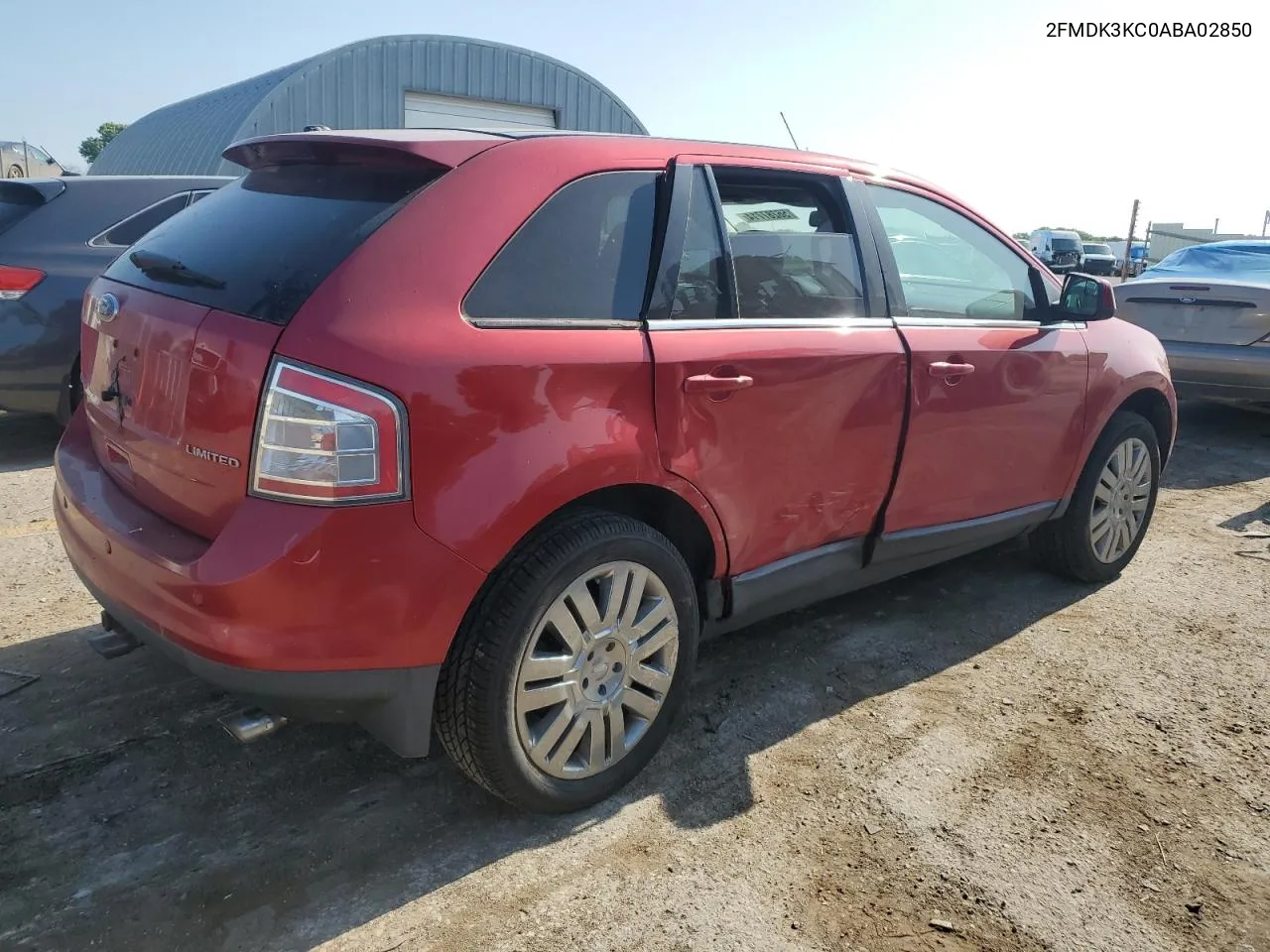 2010 Ford Edge Limited VIN: 2FMDK3KC0ABA02850 Lot: 56287714